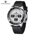 40Mm New V2  Men'S Quartz Watches Sapphire Retro Chronograph Stainless Steel Waterproof Watch Men Relogio Masculino